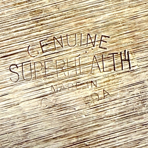 Genuine SUPER HEALTH Vintage 1950s Cast Aluminum Oval 10qt Roasting Pot - Picture 8 of 12